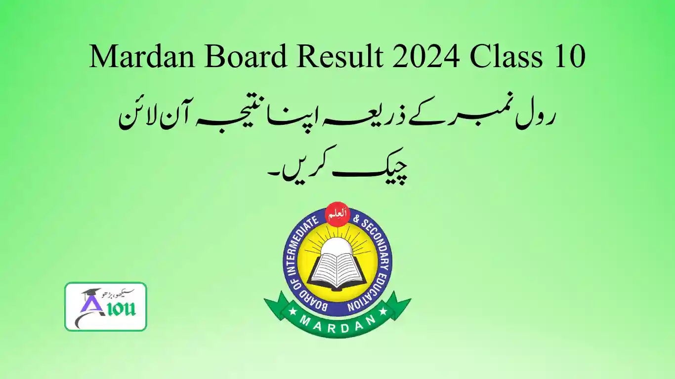 BISE Mardan result 2024 class 10